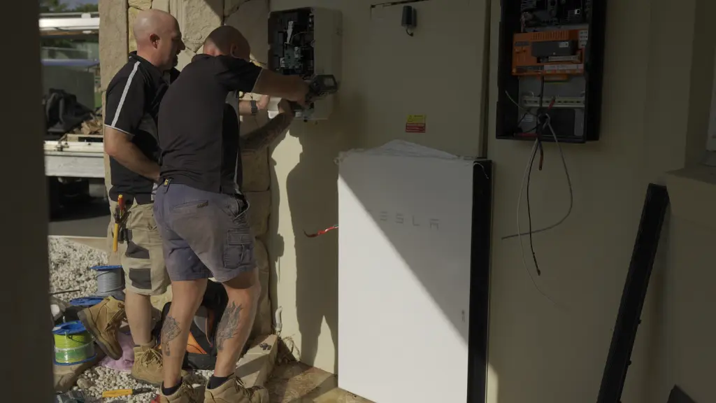 E-Smart tesla battery install